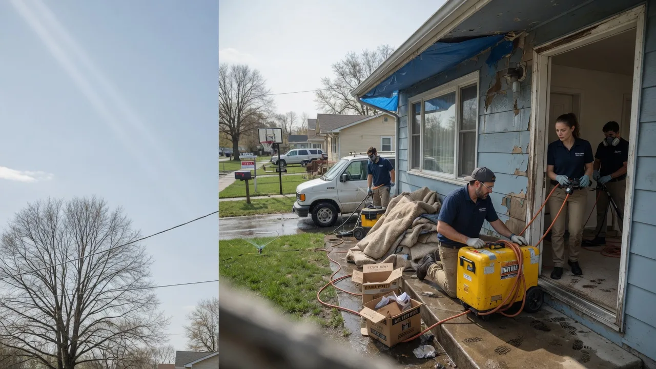 Basement Flood Cleanup in Euless, TX near me